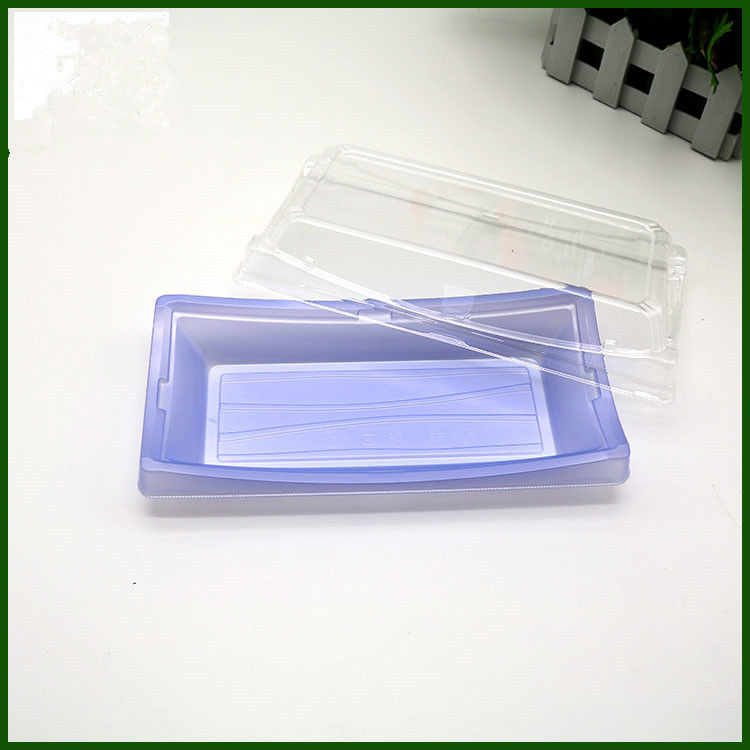 Sushi Tray Restaurant Disposable PP Cake Salad Fruit Plastic Food Packaging Container Box