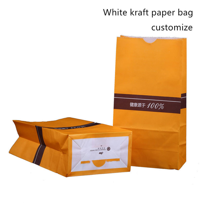 60gsm 70gsm Food Packaging Paper Bag For Bread