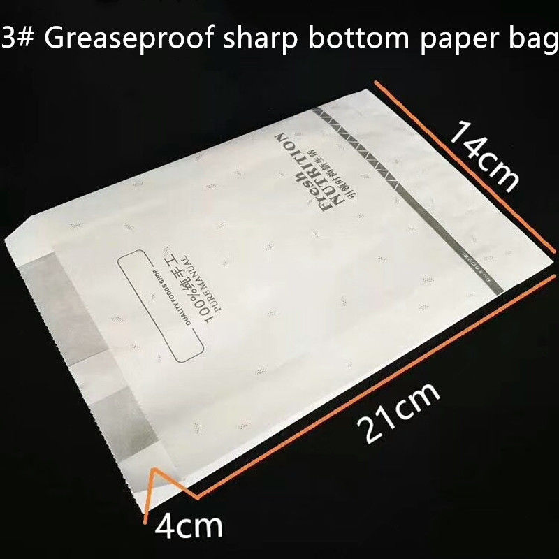 Disposable Biodegradable Greaseproof Takeaway SOS Paper Bag