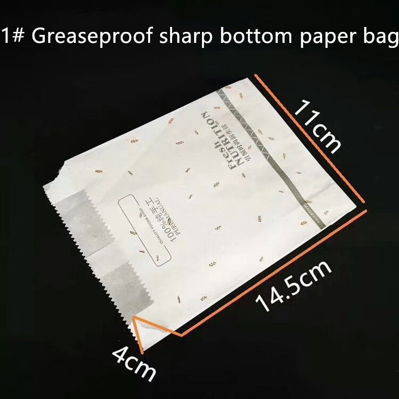 Disposable Biodegradable Greaseproof Takeaway SOS Paper Bag