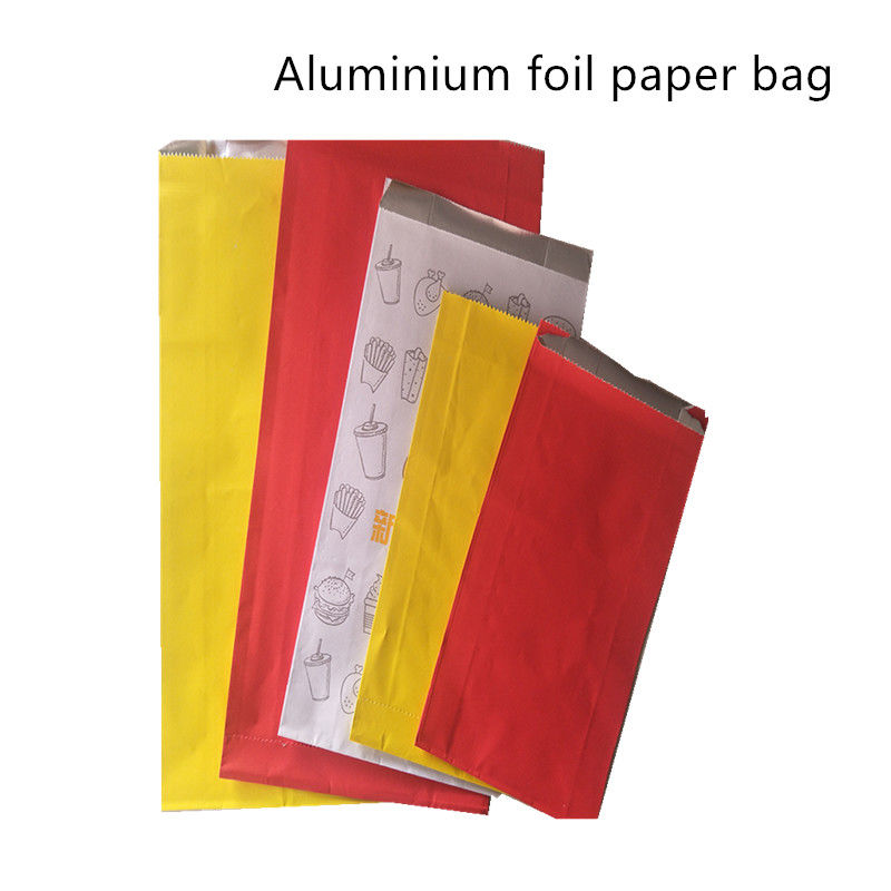 20gsm Aluminium Foil Laminated Takeaway Paper Bags