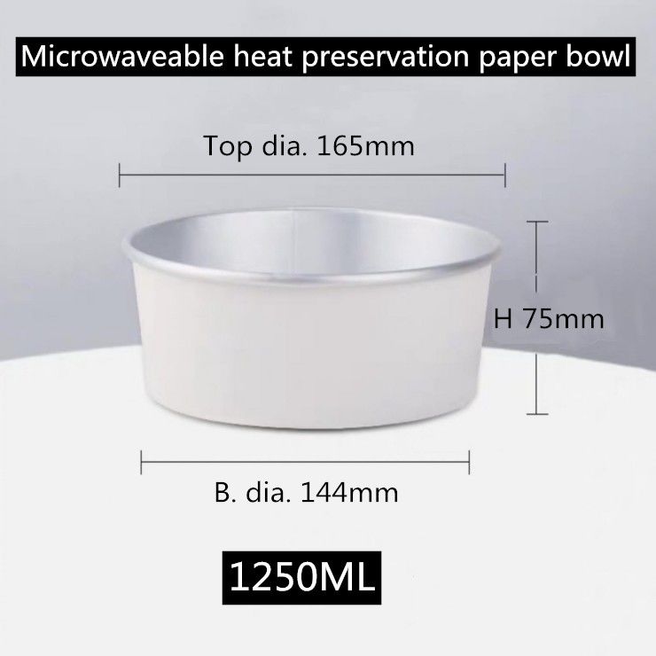 Greaseproof Microwaveable Disposable Take Away Lunch Boxes