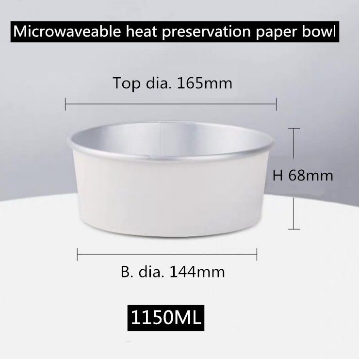 Greaseproof Microwaveable Disposable Take Away Lunch Boxes