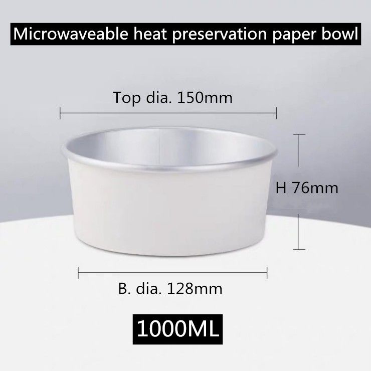 Greaseproof Microwaveable Disposable Take Away Lunch Boxes