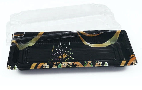 Stackable Disposable PS Plastic Sushi Container