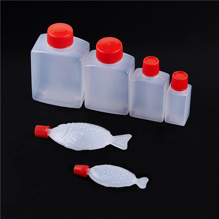 30ml Rectangle Fish Shaped Plastic Sushi Soy Sauce Container