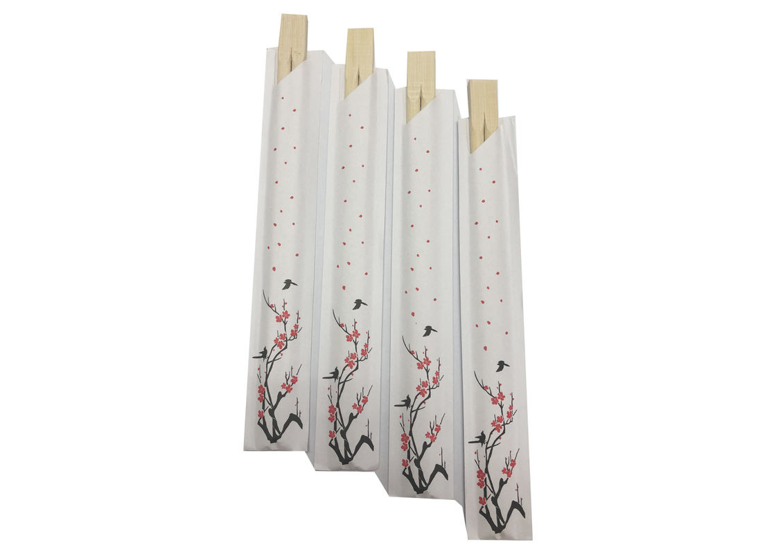Disposable Natural Bamboo Chopsticks 20、21、23、24cm，half paper wrap