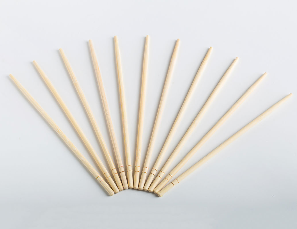 Length 21cm 23cm 24cm Bamboo Chopsticks Disposable With Paper Packing