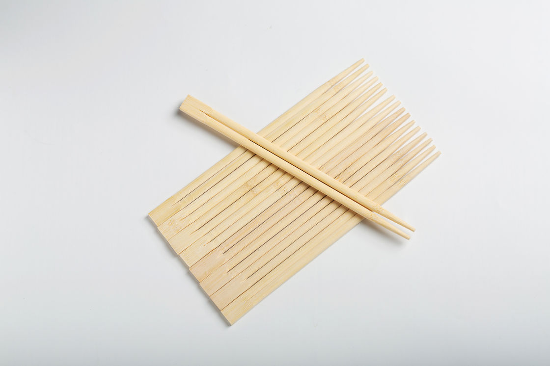 OPP Packing Twin Mao Bamboo Chopsticks Disposable With Knot,naked  chopsticks