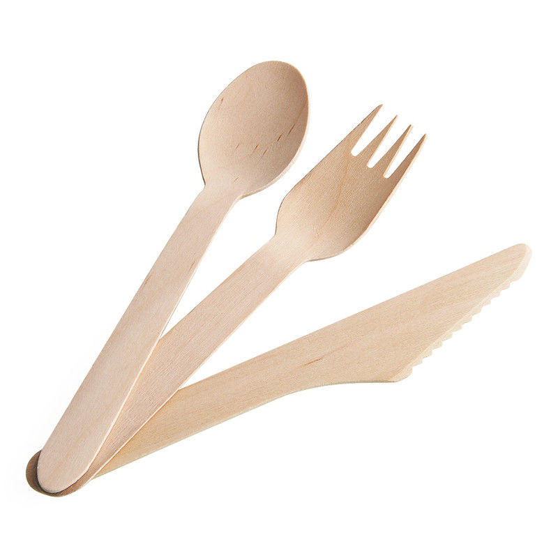 BRC Wooden Biodegradable Cutlery For Party