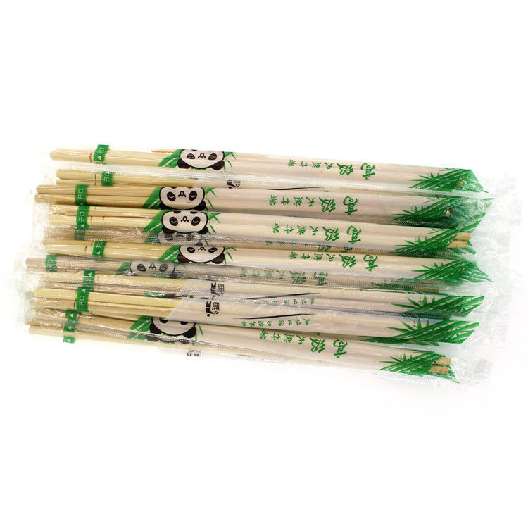 5.0*20 23cm Dispossiable  Bamboo Chopsticks With Opp Wrapped