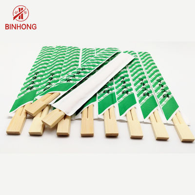 Custom Tableware No Day Cutting Disposable Bamboo Chopstick,HALF paper wrap/full paper wrap/opp wrap